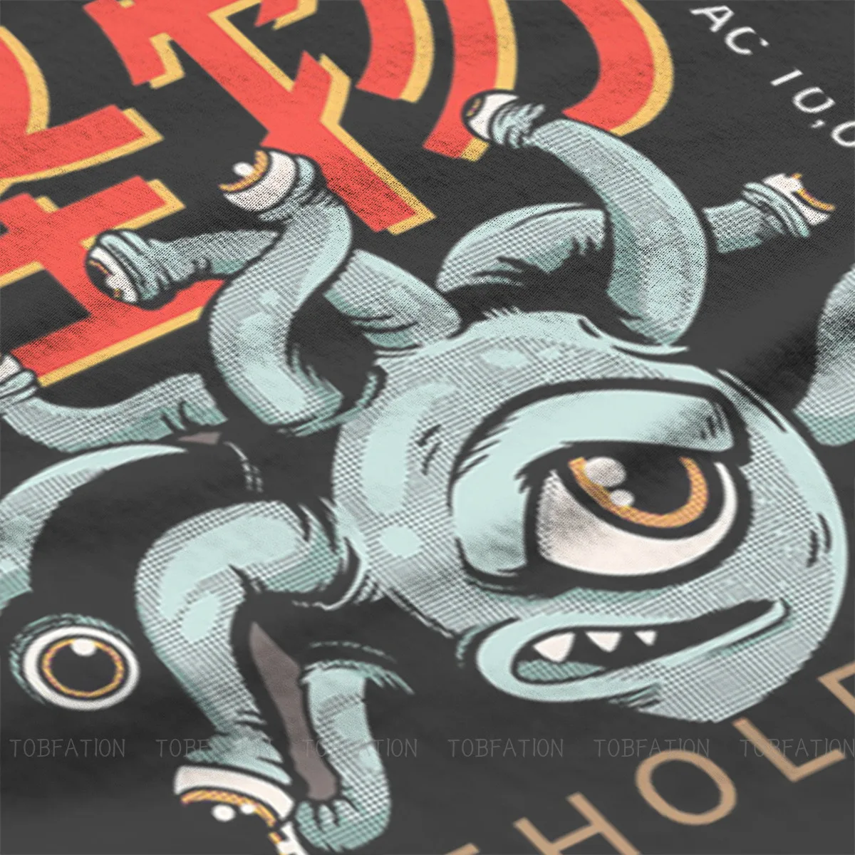 Модная мужская футболка оверсайз в стиле Игры игры DnD тканевая Beholder | Мужская