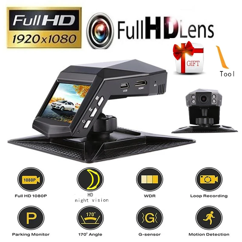 Вождения Регистраторы Видеорегистраторы для автомобилей HD Камера 170 ° Широкий