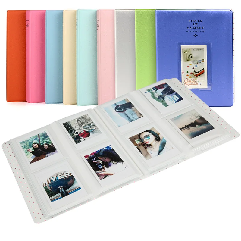 

128 Pockets Polaroid Photo Album 3 Inch Mini Instant Picture Case Storage For Fujifilm Instax Film 8 Korea Album Fotografia