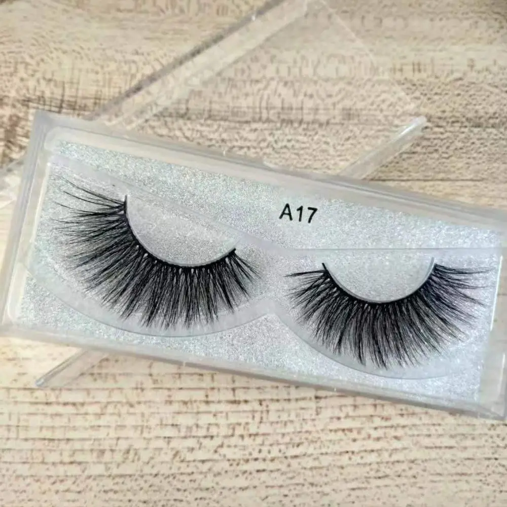 Накладные ресницы 3D натуральные накладные мягкие для наращивания макияж 100%