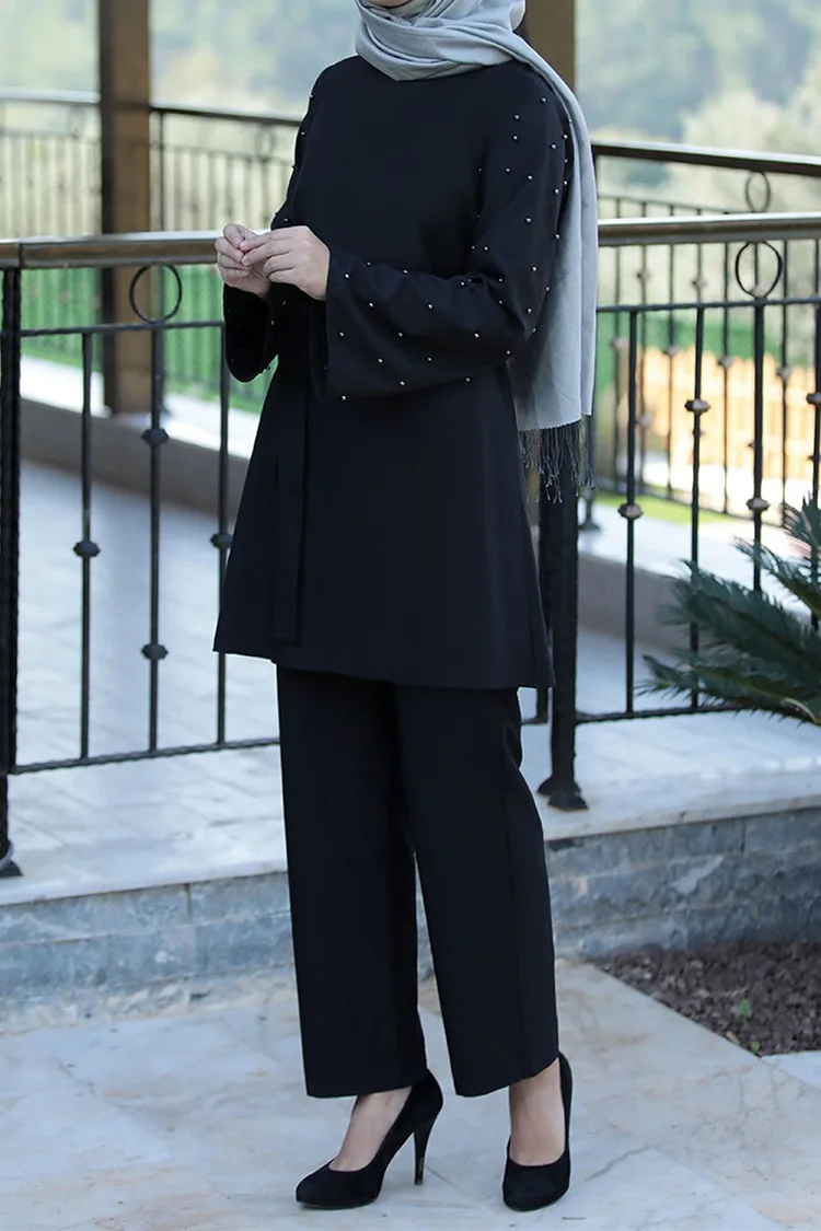 Комплекты для мусульман служба поклонения платье костюмы Diamant из двух частей