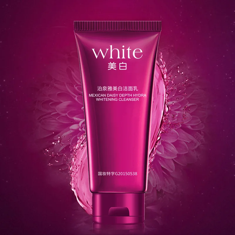 Очищающее средство для лица Bioaqua с черной хризантемой и белой пеной увлажняющее