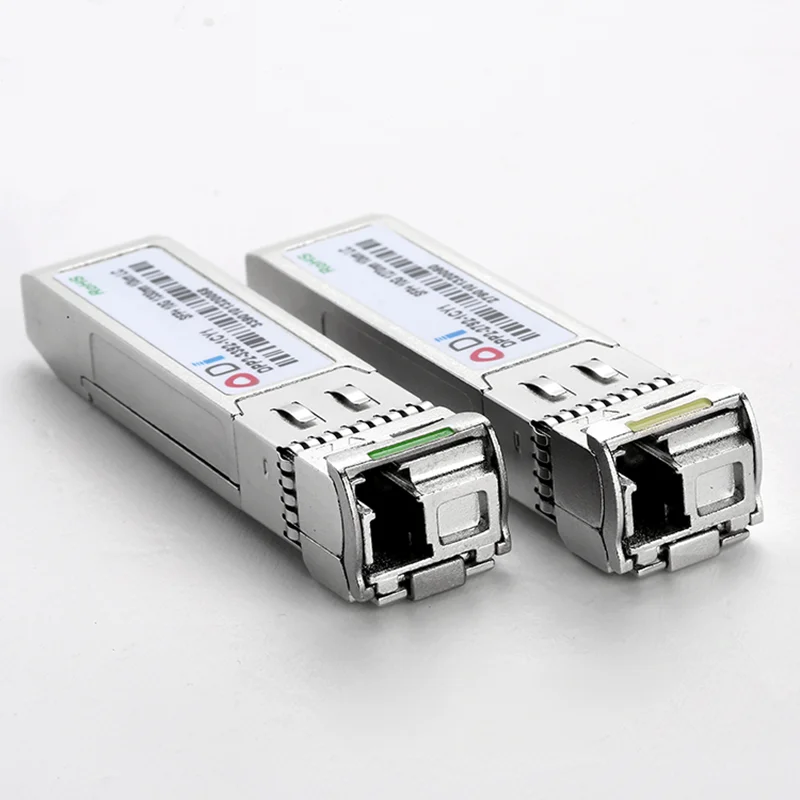 SFP 10G LC 40 км 1270 нм/Нм промышленного класса одноволоконный оптический фотоэлемент