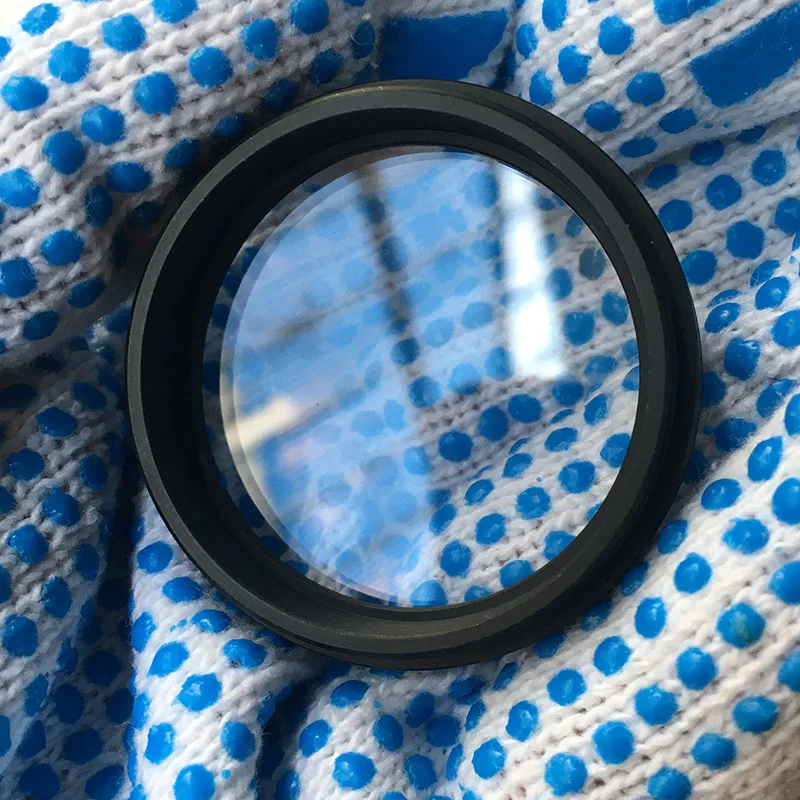 1.0X M42 Barlow Lens Dustproof Stereo Microscope Objective Lens Protective glass cover for preventing smoke UV oil