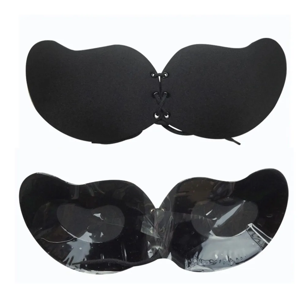 Сексуальный Невидимый бюстгальтер без бретелек женский пуш ап силиконовый на