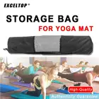 Водонепроницаемая сумка-коврик для йоги, рюкзак для йоги, переносная сумка, корзина из нейлоновой сетки, регулируемый ремень, черный, для фитнеса, бодибилдинга