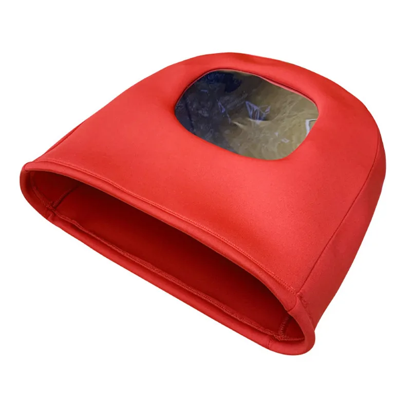 

Game Among Us Helmet Hat Head Cosplay Cartoon Adult Accessories Props