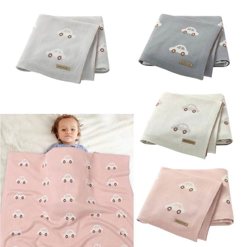 

Baby Blanket Knitted Newborn Swaddle Wrap Super Soft Toddler Infant Bedding Quilt For Bed Sofa Basket Stroller Blankets
