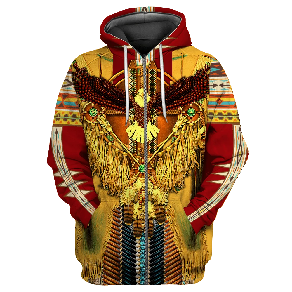 

PLstar Cosmos 3Dprint Newest Native Eagle Tribe Art Harajuku Streetwear Funny Unique Awsome Casual Hoodies/Sweatshirt/Zip Style3