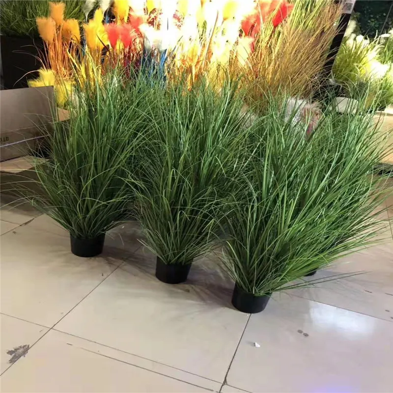 2019 искусственная имитация листьев трава используется для дома торгового центра