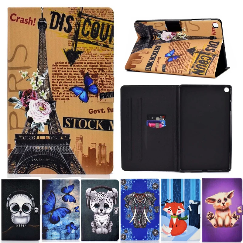 Чехол для iPad Air 1 2 5th 6 Новый 9 7 2017 2018 Pro чехол смарт-кожа pu с мультипликационным