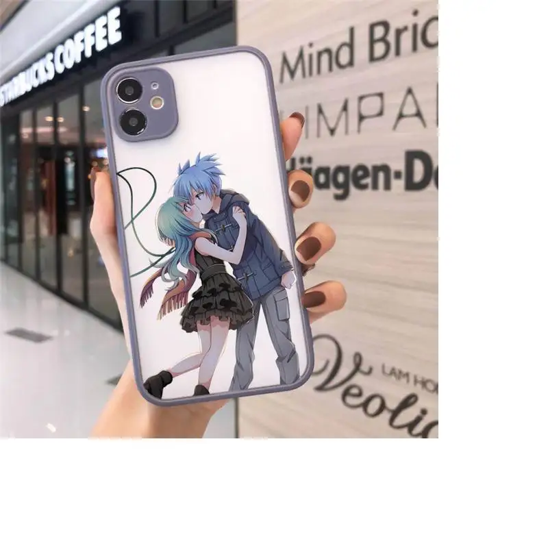 

Japan anime Assassination Classroom Phone Cases matte transparent For iphone 7 8 11 12 plus mini x xs xr pro max cover
