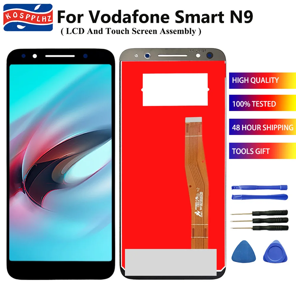AAA + качество Для Vodafone Smart N9 VFD-720 VFD720 VFD 720 ЖК-дисплей сенсорный экран сенсор