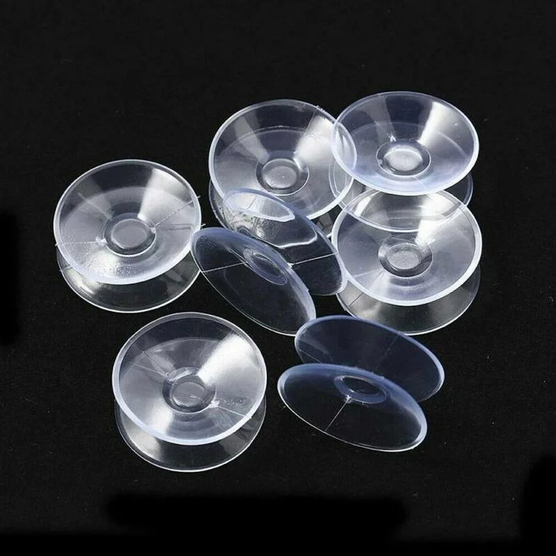 

5Pcs Pvc Double Sided Suction Cup - Sucker Pads for Glass, Plastic Suction Cup Plastic Small Suction Cup Without Trace 20/30mm