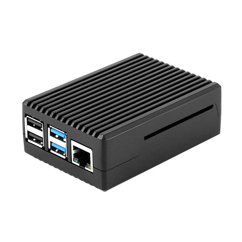 Чехол из алюминиевого сплава с пассивным охлаждением для Raspberry Pi 4 Model B|Аксессуары
