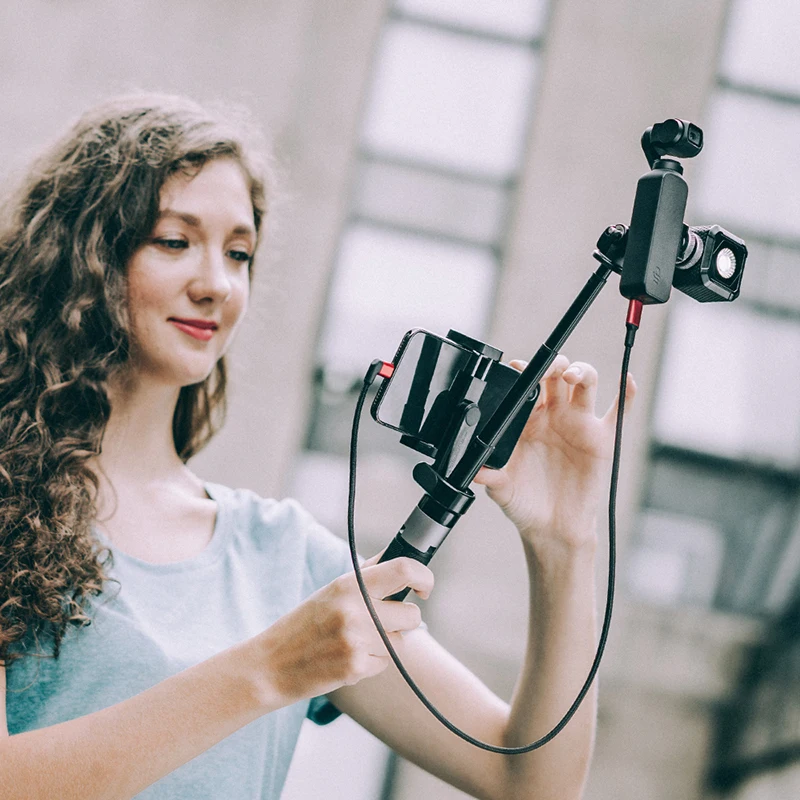 Экшн-удлинитель PGYTECH DJI OSMO штатив + селфи-Палка для Insta360 One X Спортивная камера Gopro