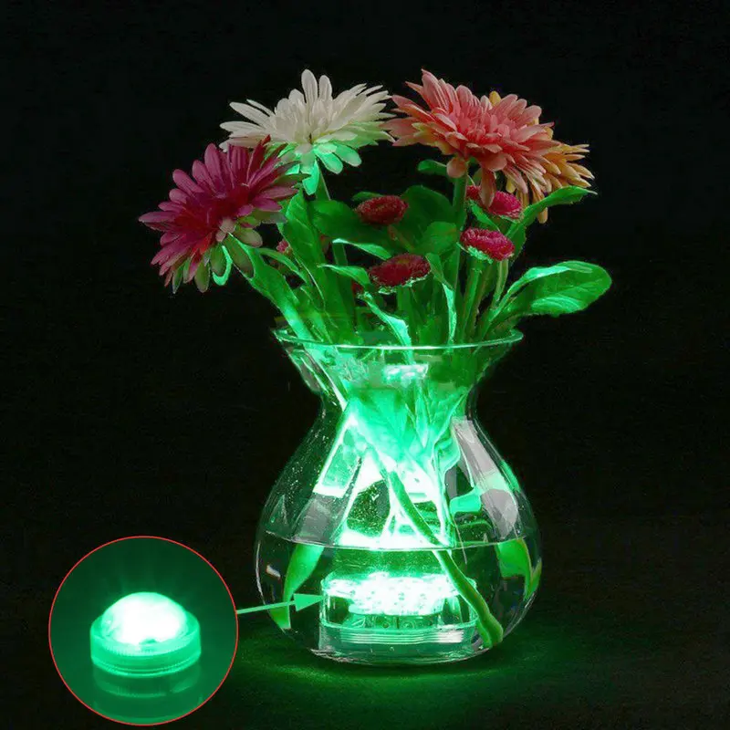 12 шт./лот супер яркий 3smd LED чай свет погружной светодиодный светодиодные фонари