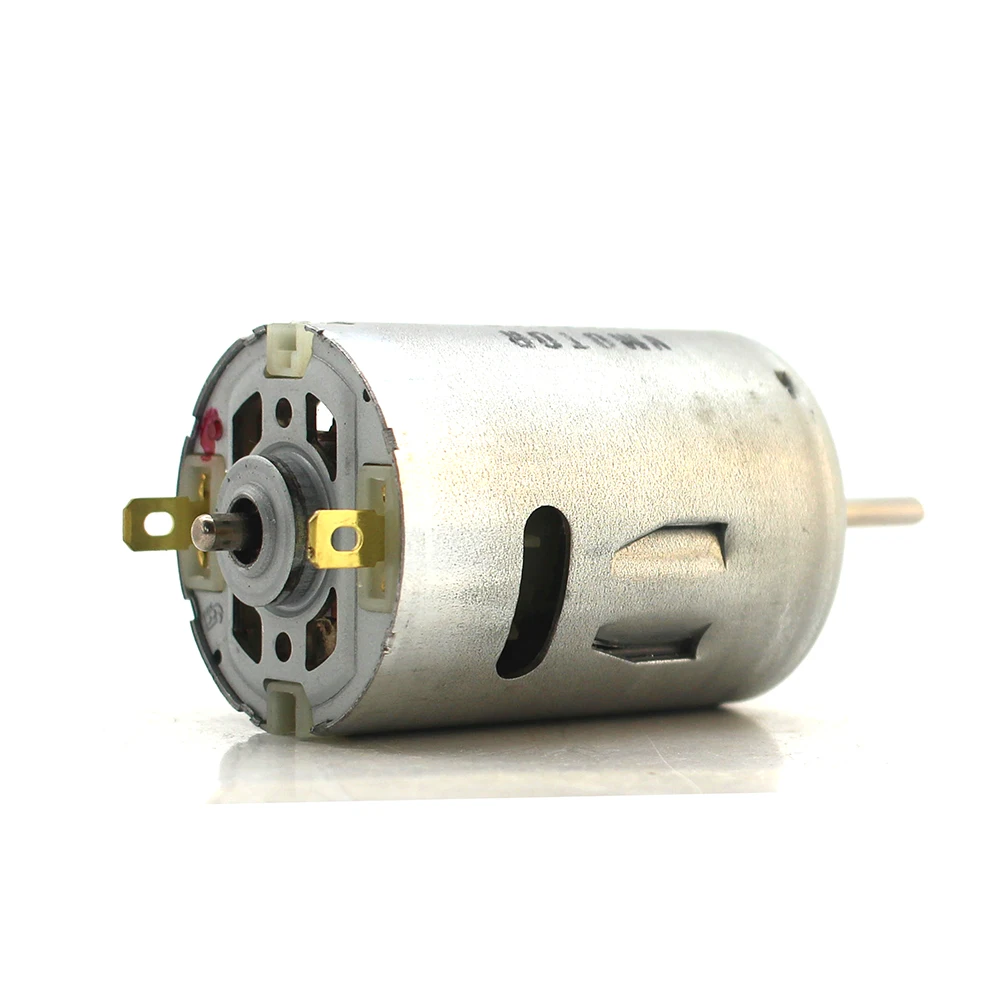 Johnson Long Shaft 545 DC Motor Double Ball Bearing High Speed Torque 12V Electrical Tools 8500rpm-22000rpm | Обустройство дома