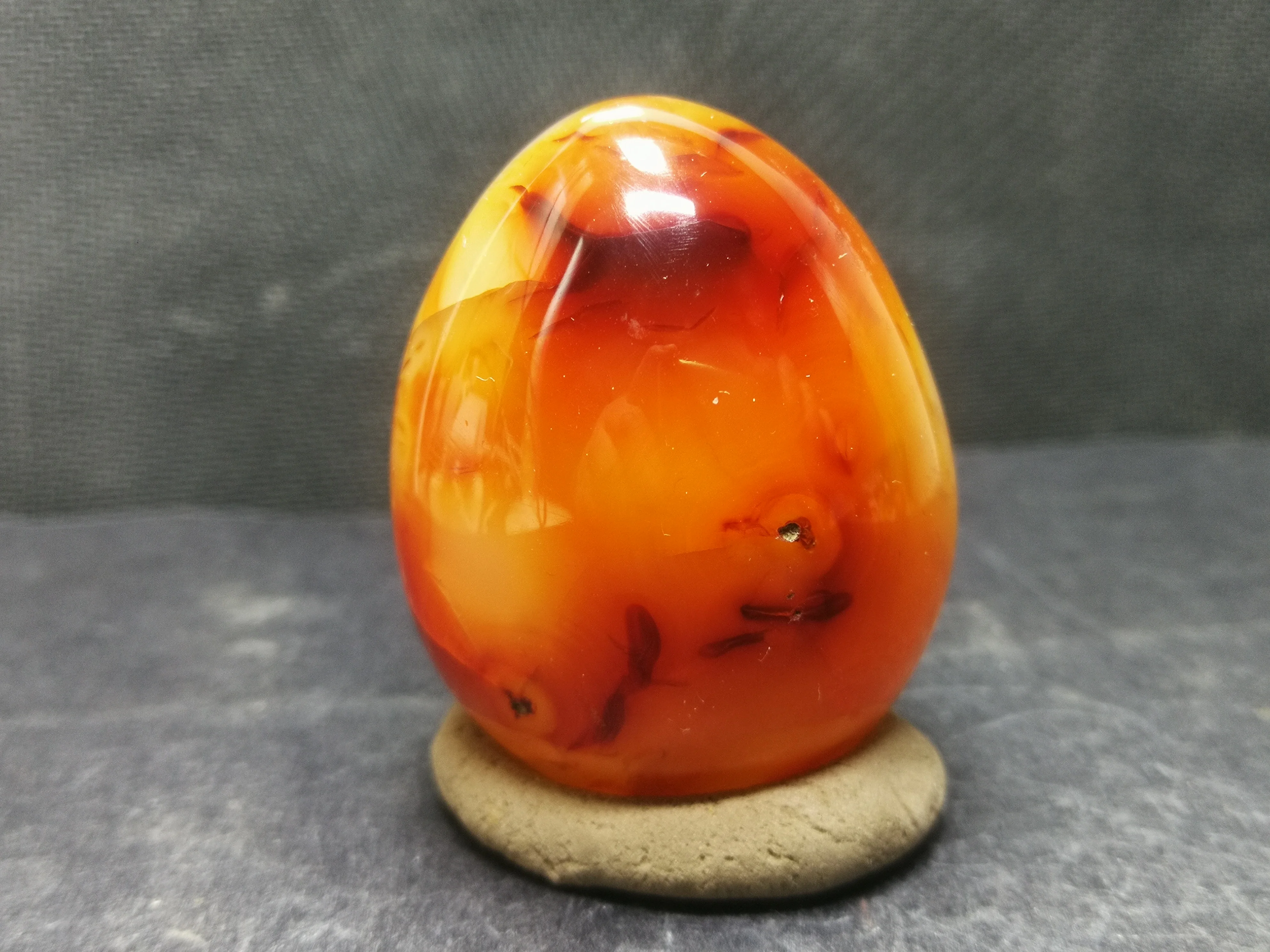 84 4 натуральный цвет красное агатовое яйцо полировка кварца кристалл лечебный