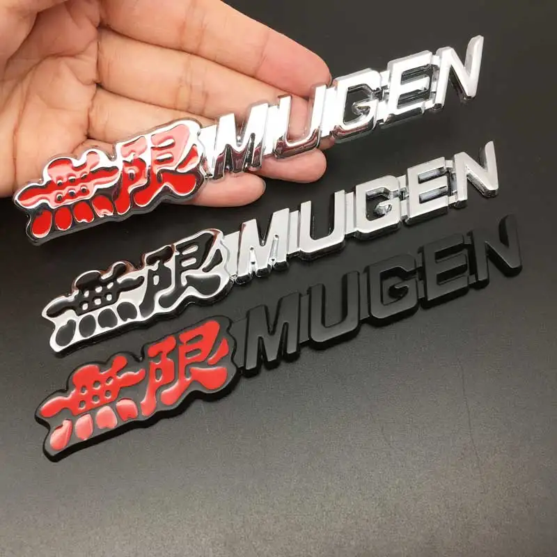 1 шт. 3D металлический логотип Mugen эмблема кузова автомобиля заднего багажника