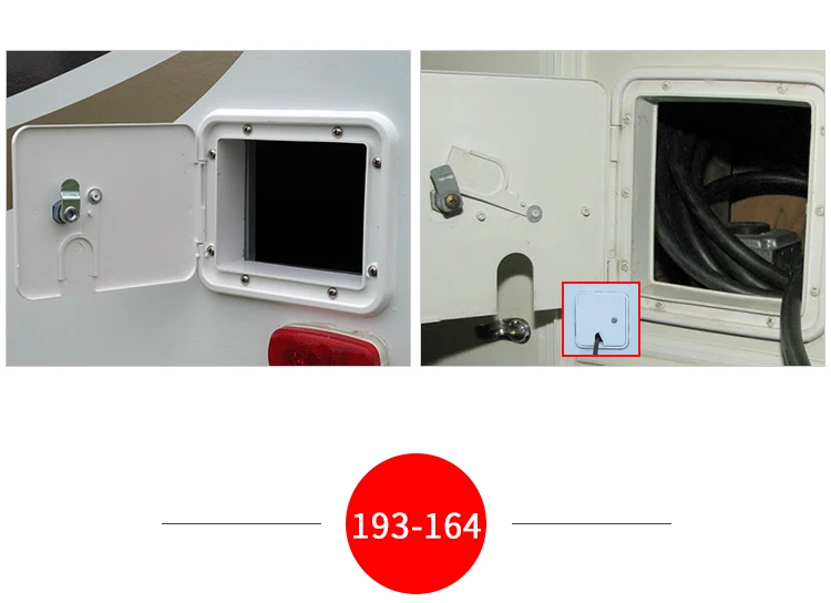 Сверхмощный Электрический кабель Hatch RV электрический шнур защитный чехол-белый RV Кемпер электрический шнур крышка