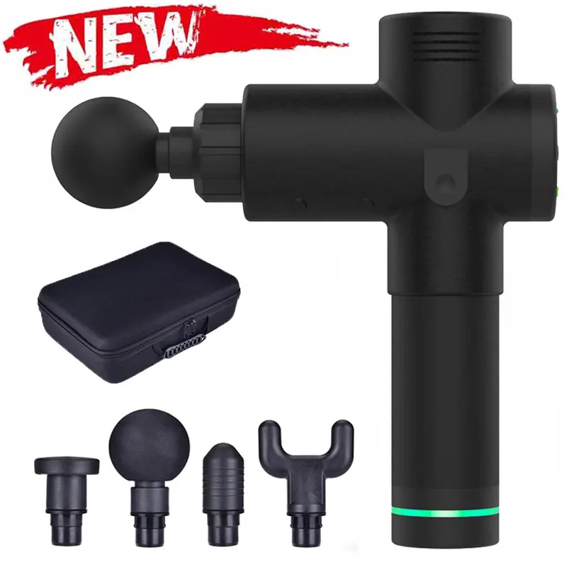 EMS тело мышечный пистолет массажер электрический вибромассаж пистолеты дома