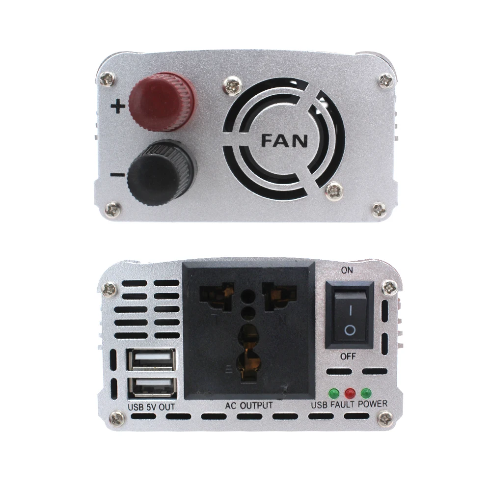 car power inverter 2000w watt dc 12v24v to ac 220v portable charger converter adapter modified sine wave power inverter free global shipping