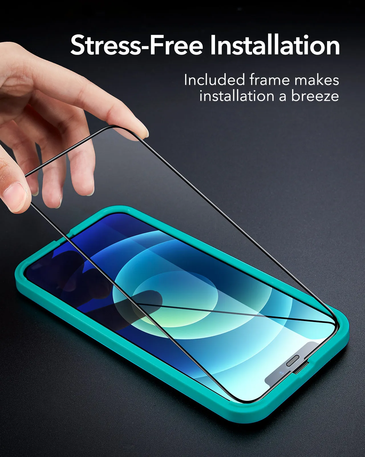 Закаленное стекло ESR для iPhone 13 12 Pro Max mini ультрапрочная Защитная пленка экрана с