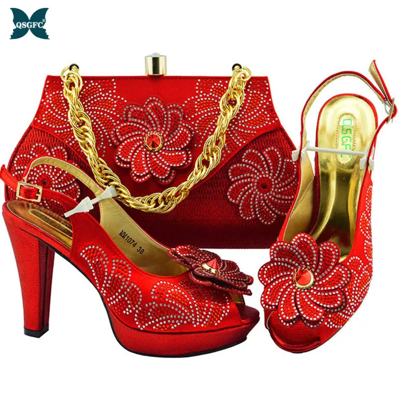 2020 новейший Специальный стиль модная женская обувь и сумка в итальянском стиле