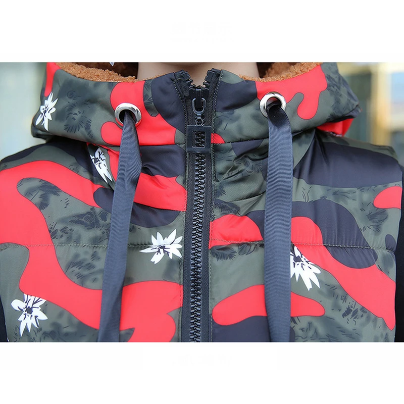 Outdoor Military Fashion Camouflage Vest Women Warm Breathable Thicken Long Camo Style Soft Comfortable Casual Sports Vests | Спорт и