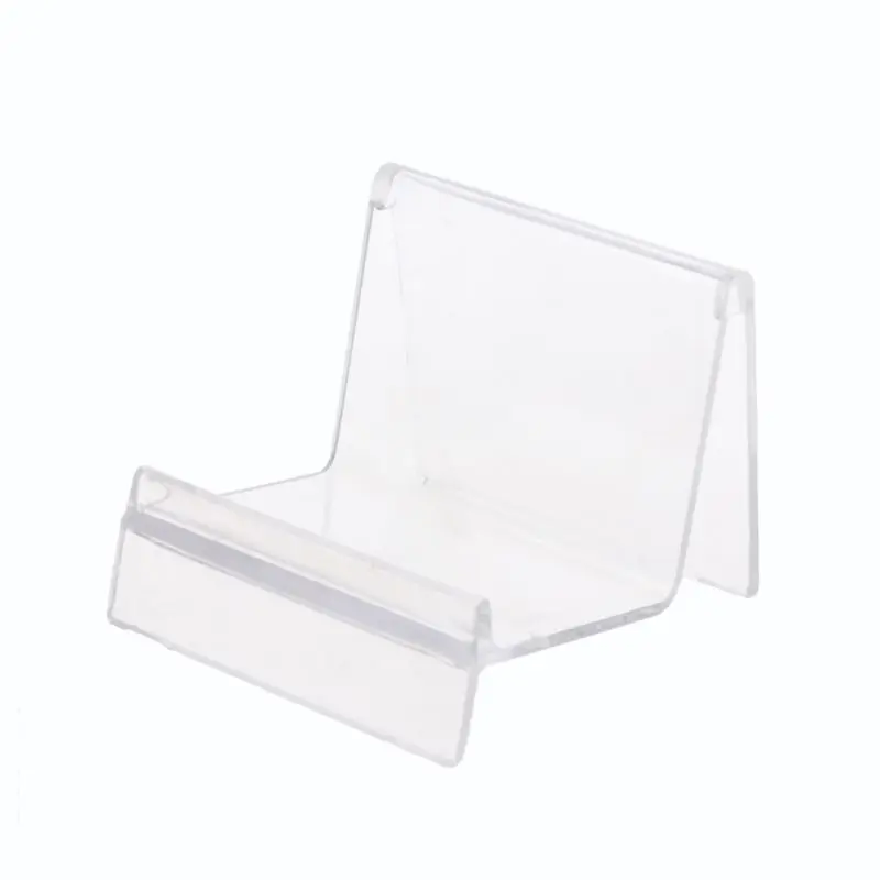 

Clear Acrylic Wallet Display Stand Holder Leather Handbag Purse Jewelry Stand