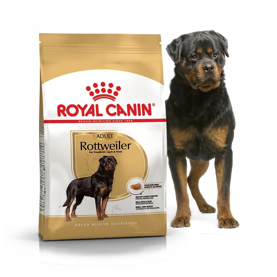 Royal Canin Rottweiler Adult корм для взрослых собак породы ротвейлер 12 кг|Сухой собак| |