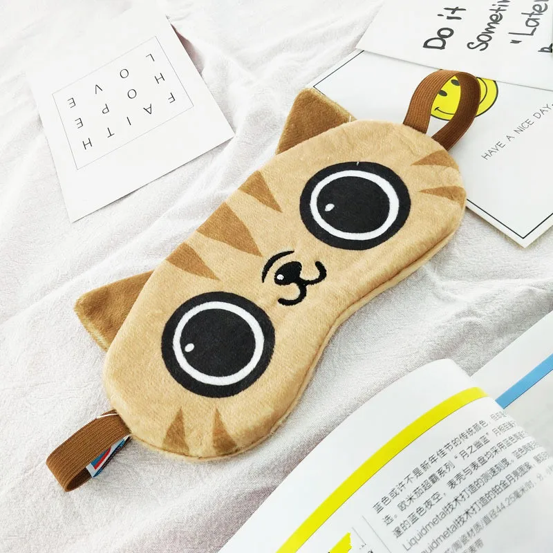 1 шт. дорожные расслабляющие маски для сна помогающие сну плюшевые мягкие повязки