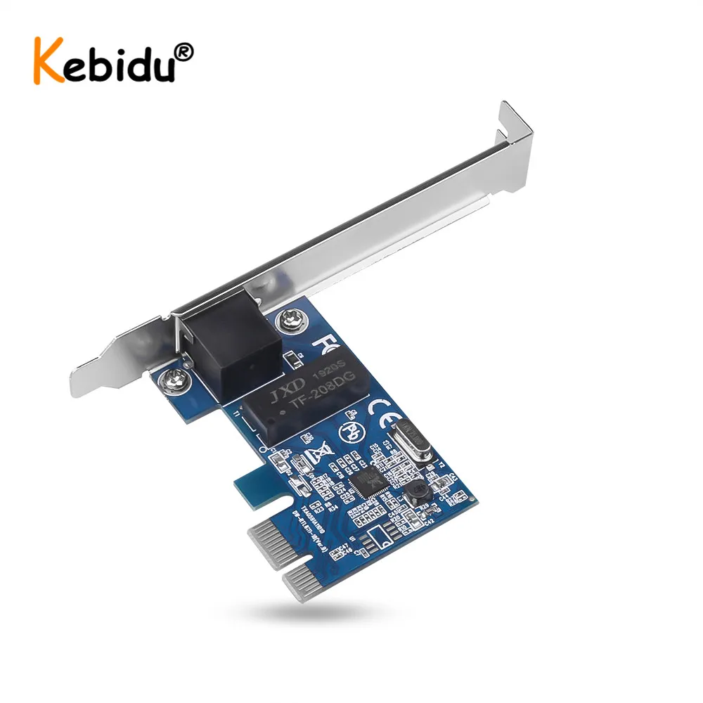 Лидер продаж сетевая карта PCI-E 1000 Мбит/с Gigabit Ethernet PCI Express 10/100/1000 м адаптер RJ45 LAN