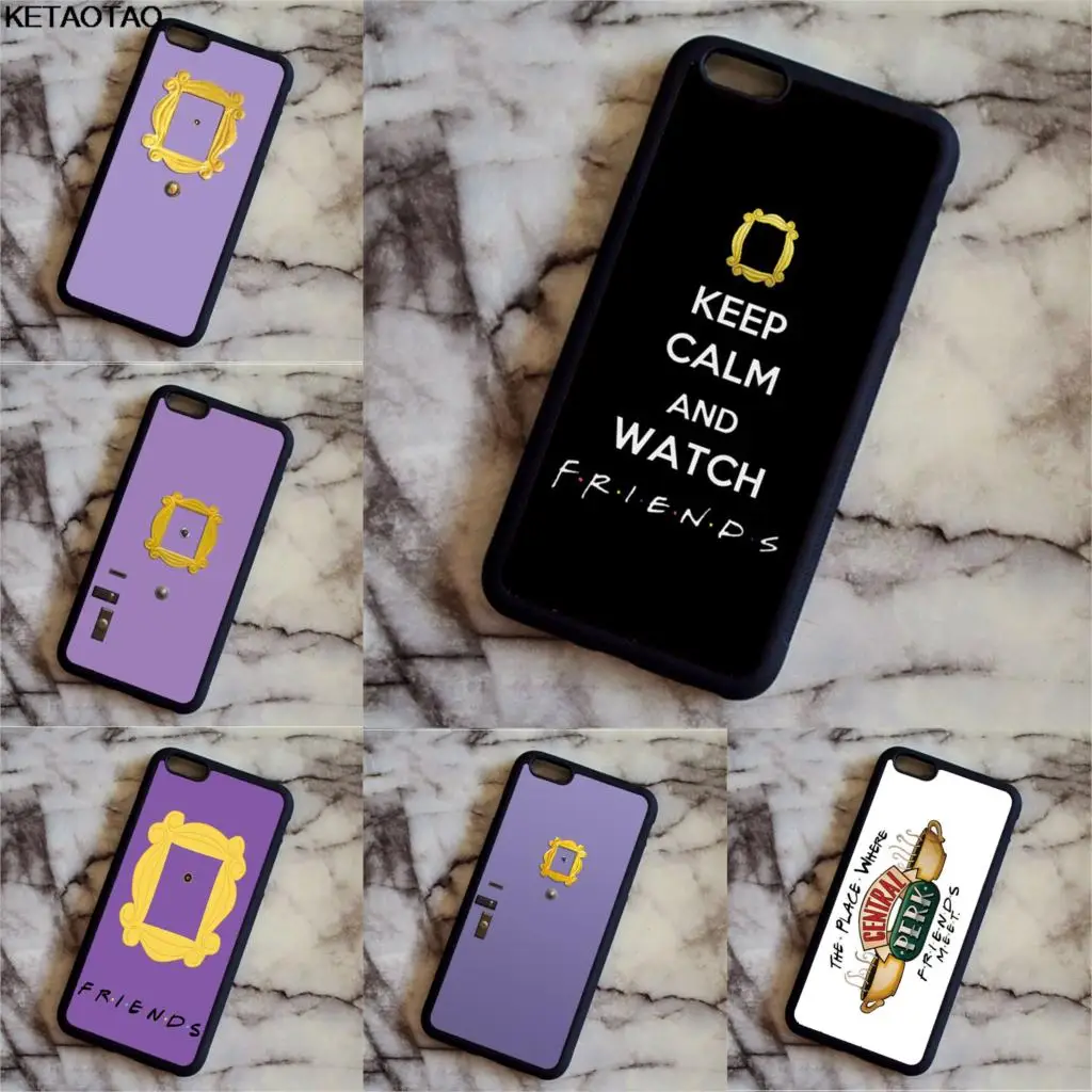 KETAOTAO Keep Calm And Watch Friends tv чехол для телефона s samsung galaxy S3 4 5 6 7 8 9 Note Чехол Мягкий ТПУ