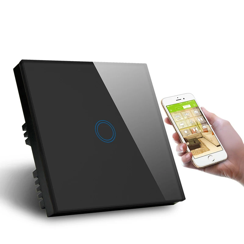 Tuya Smart Life WI FI выключатель Великобритания/США 1 2 3 4 8 Gang переключатель пуска и AC110 240V