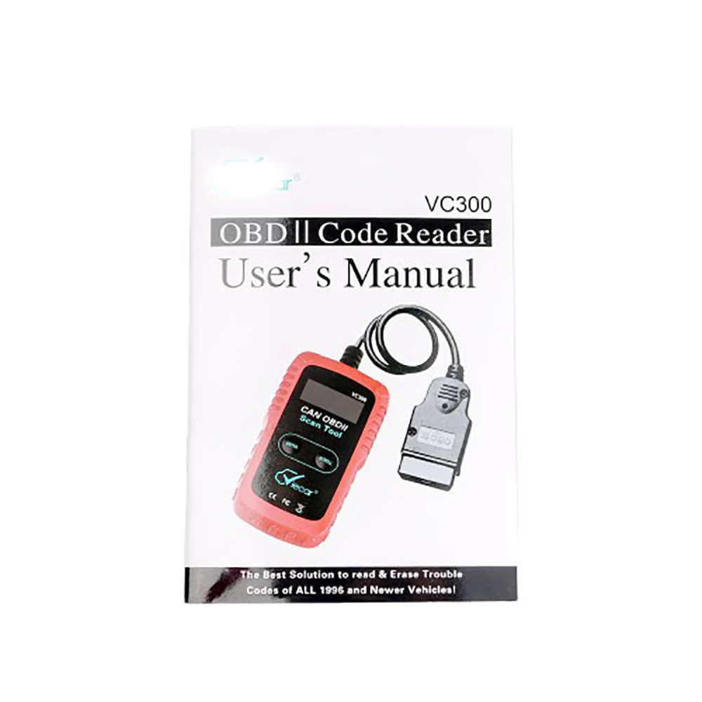 Автомобильный сканер VC300 CAN BUS OBD2 считыватель ошибок OBDII тестер неисправностей