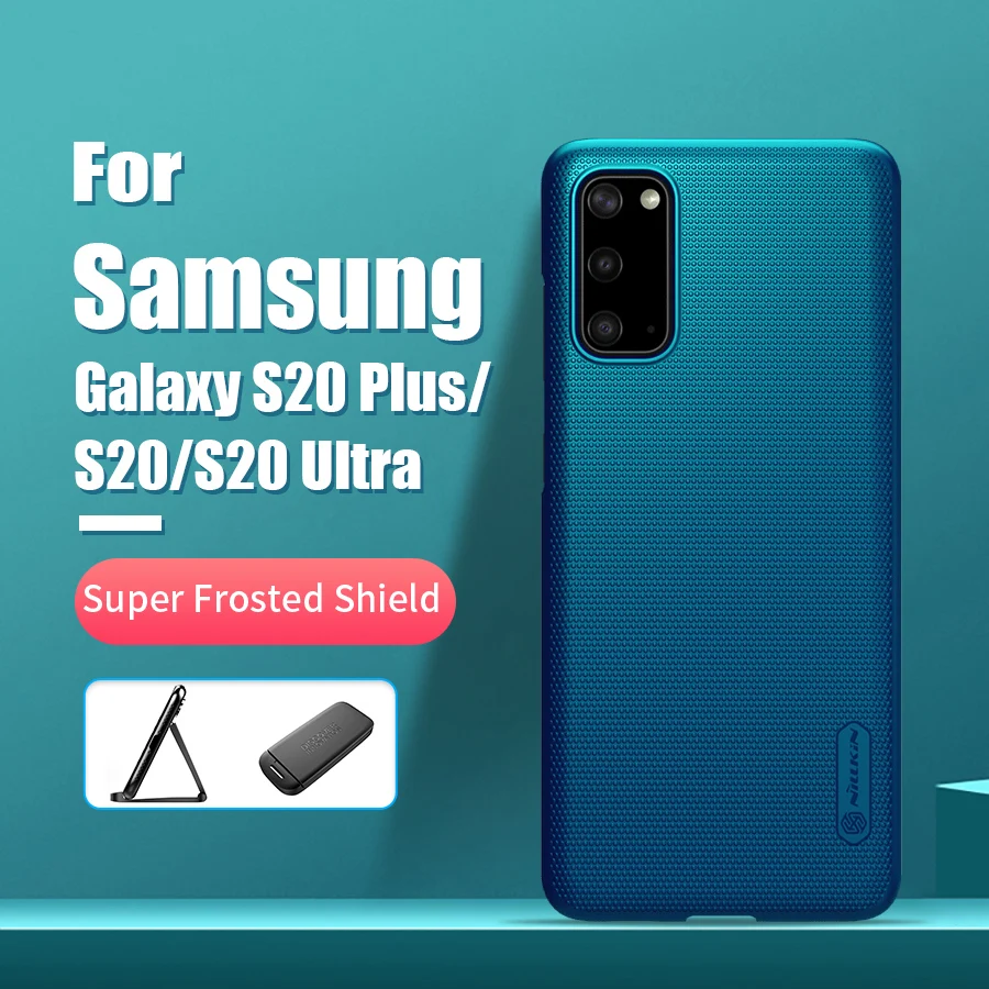 Чехол NILLKIN для Samsung Galaxy S20 Матовый Жесткий чехол из поликарбоната Подарочный