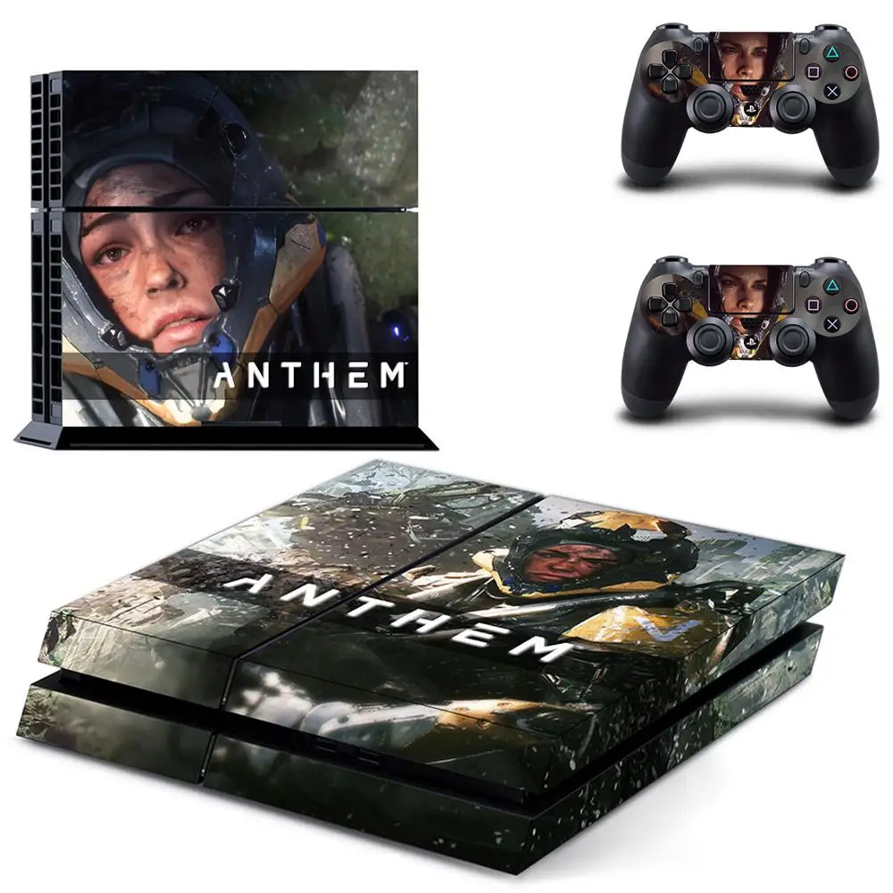 Виниловая наклейка на консоль и контроллер PlayStation 4 s | Электроника