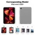 Прозрачный чехол из ТПУ для Ipad Mini 6 2021, противоударный защитный чехол, чехол для планшета с слотом для ручки, Надувная сумка с четырьмя углами