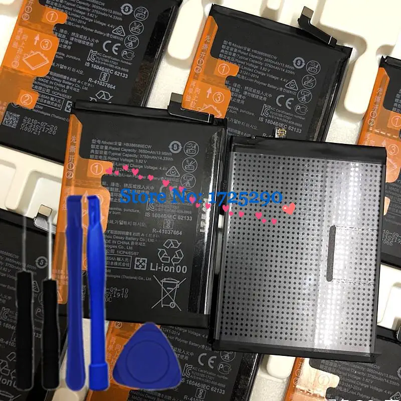Новый оригинальный аккумулятор 3750mA HB386589ECW для Huawei Honor Play COR-L09 COR-L29 COR-AL10 COR-AL00 |