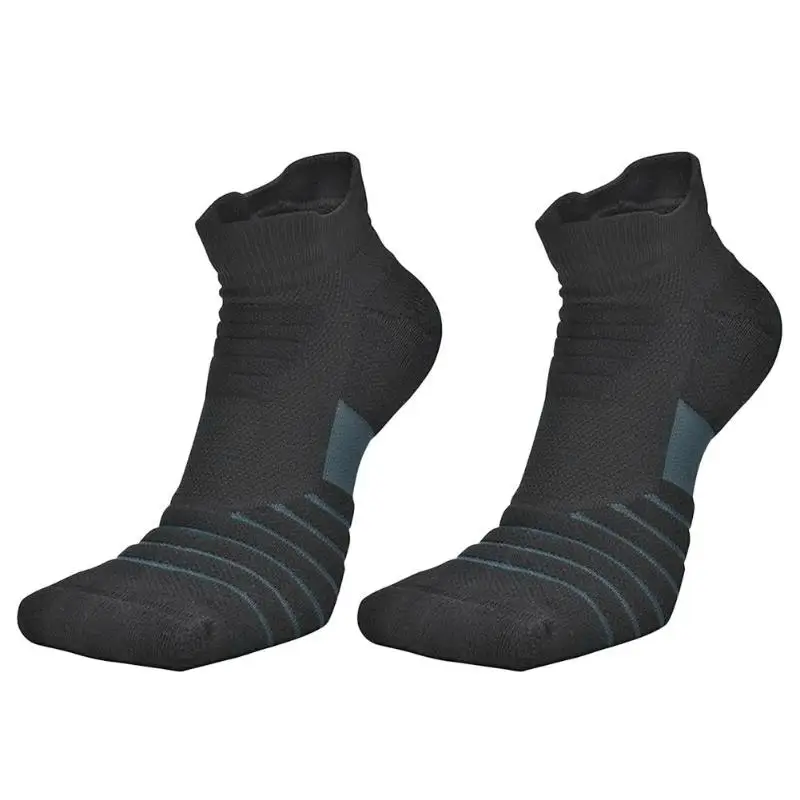 2 шт./компл. прочные спортивные носки износостойкие хлопковые короткие для бега