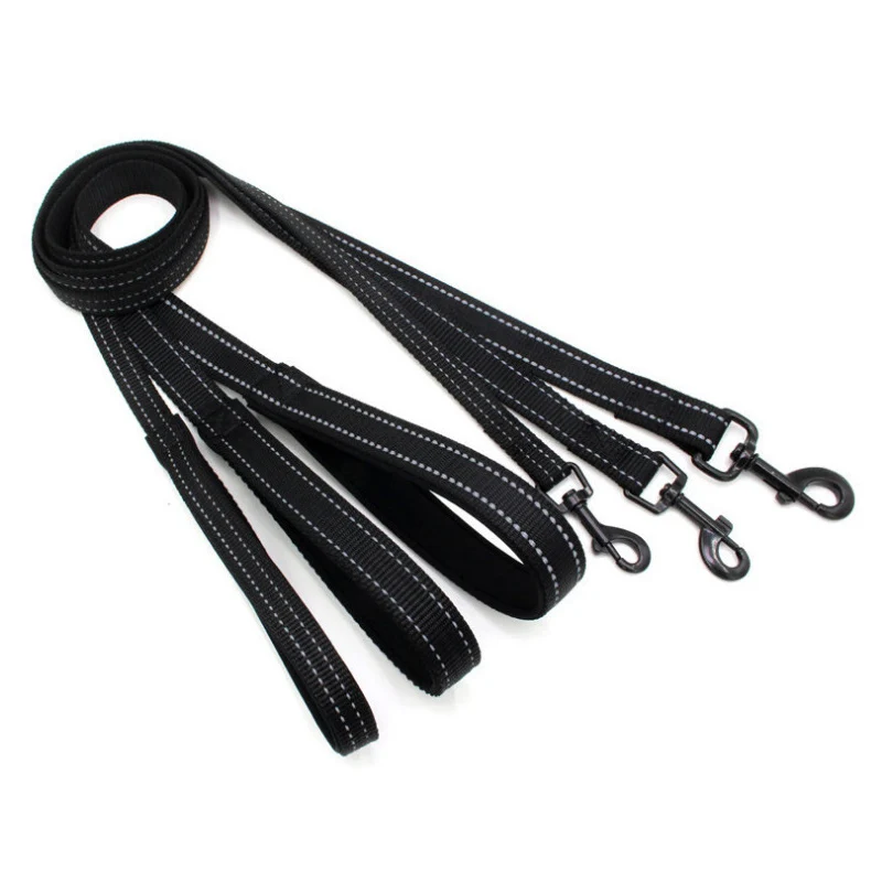 Nylon Dog Collar Reflective Adjustable Pet Collars for Medium Large Dogs S M L Size