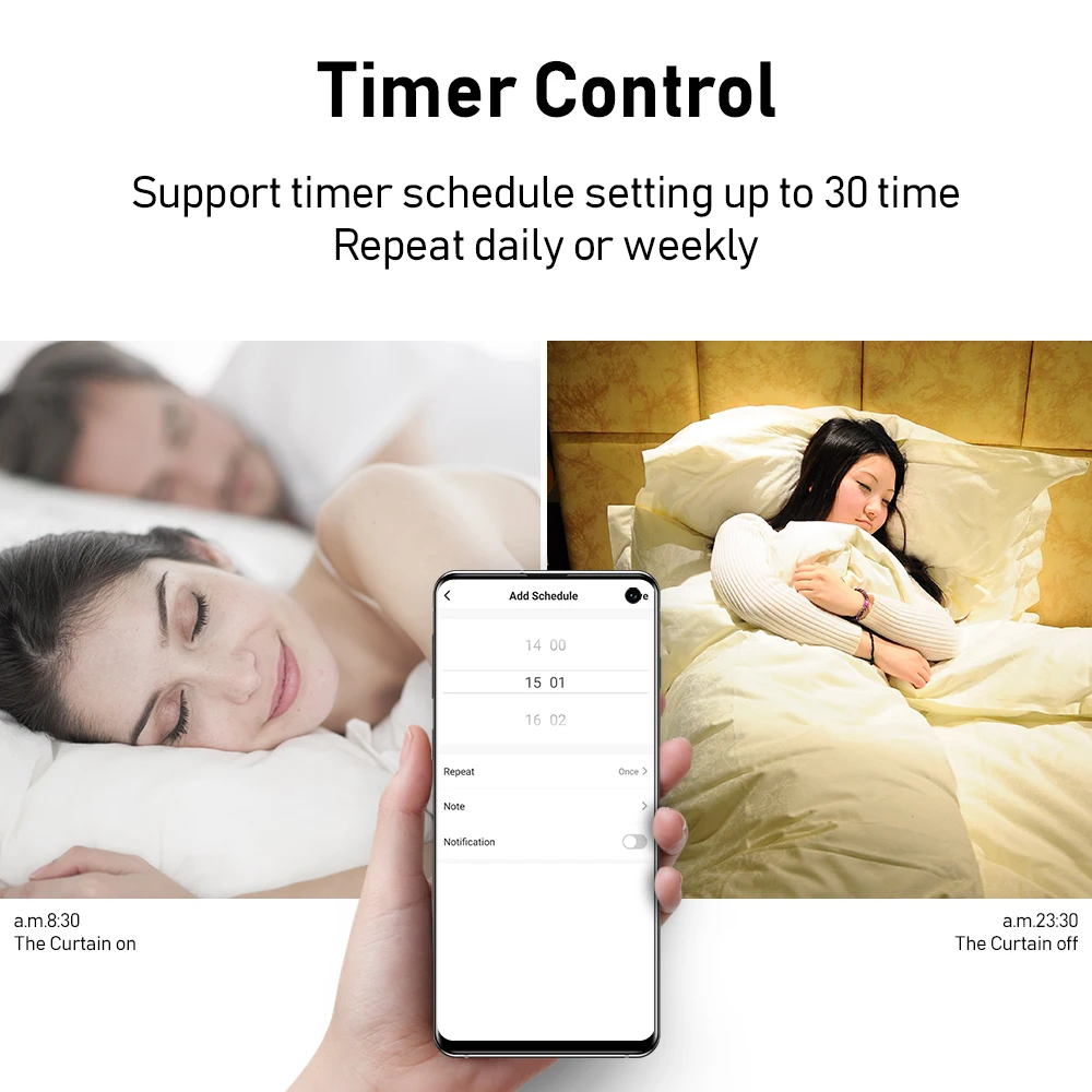 Умная штора Tuya с мотором Wi Fi дорожкой работает Alexa Google домашний контроль РЧ