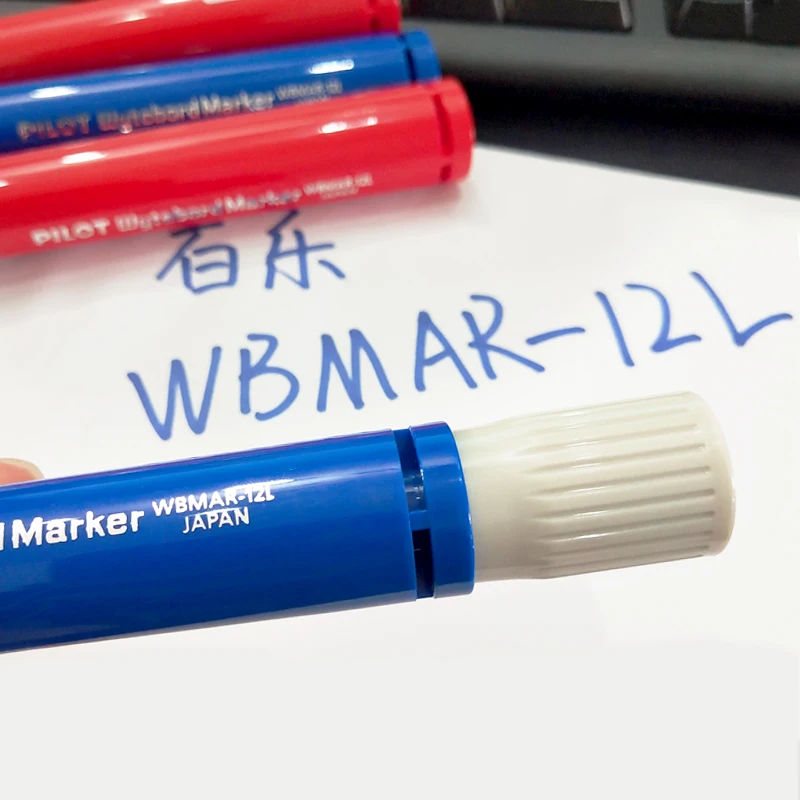 Пилот белая доска ручка WBMAR-12L на водной основе стираемые маркеры толстый стержень маркер школьные офисные принадлежности Набор маркеров письменная ручка