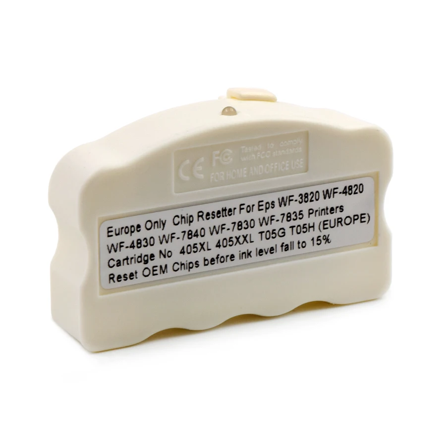 Европа 405xl картридж чип resetter для Epson рабочей силы WF-7830 WF-7835 WF-7840 WF-3820 WF-3825 WF-4820 WF-4825 4830