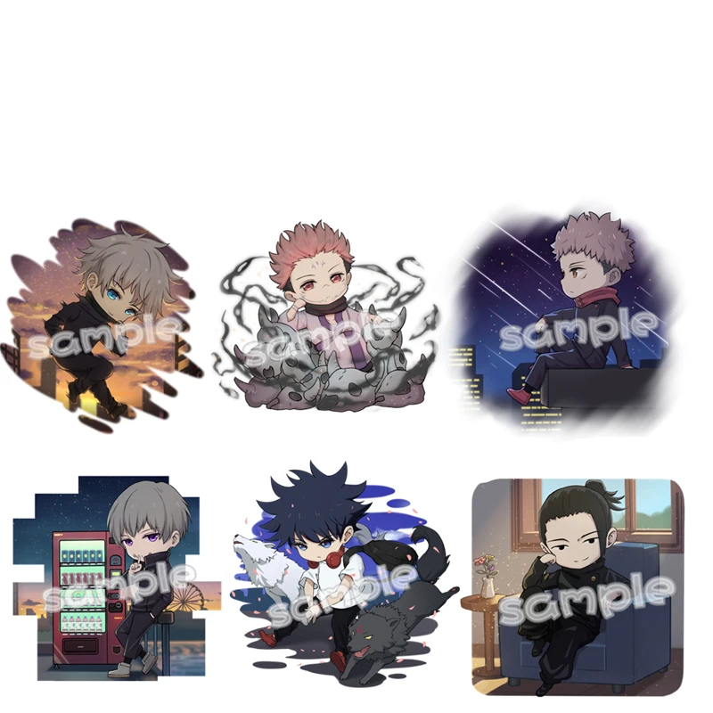 

Anime Jujutsu Kaisen Itadori Yuji Cute Keychain Collection Cartoon Small Pendant School Bag Itabag Keyring Xmas Gifts