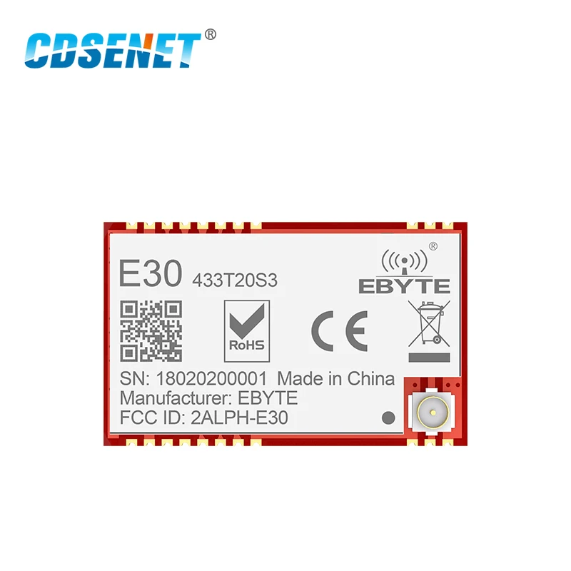 SI4438 433 МГц SMD UART Беспроводной модуль данных hdmi передатчик и приемник E30-433T20S3 умный