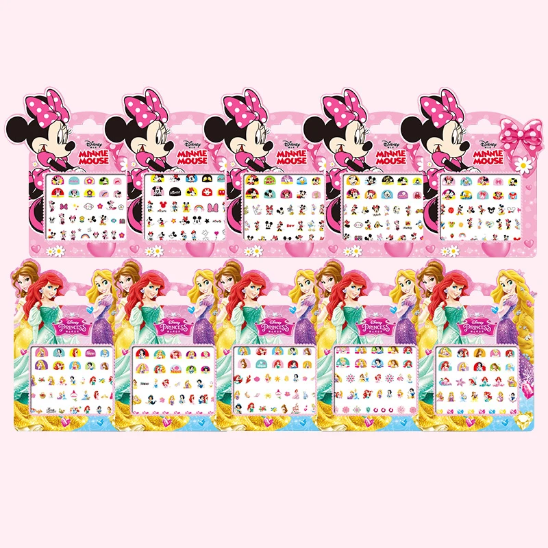 Детские макияжные игрушки Disney Холодное сердце 2 Эльза и Анна наклейки для ногтей