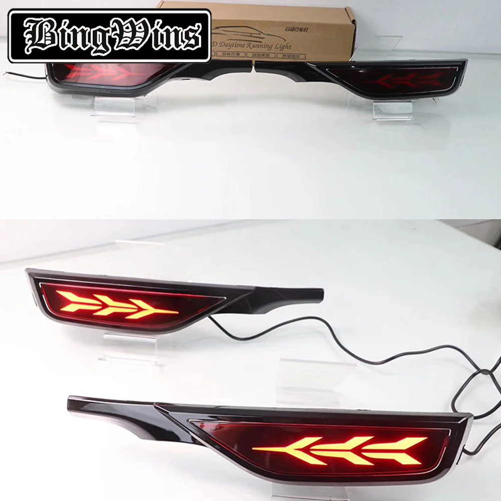 

Car styling For 18-19 Honda Fit fog lamp assembly refitted with low rise fog lamp Feidu LED daytime horse running turn light